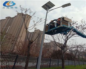 博思格西安工廠內路燈改造項目工程